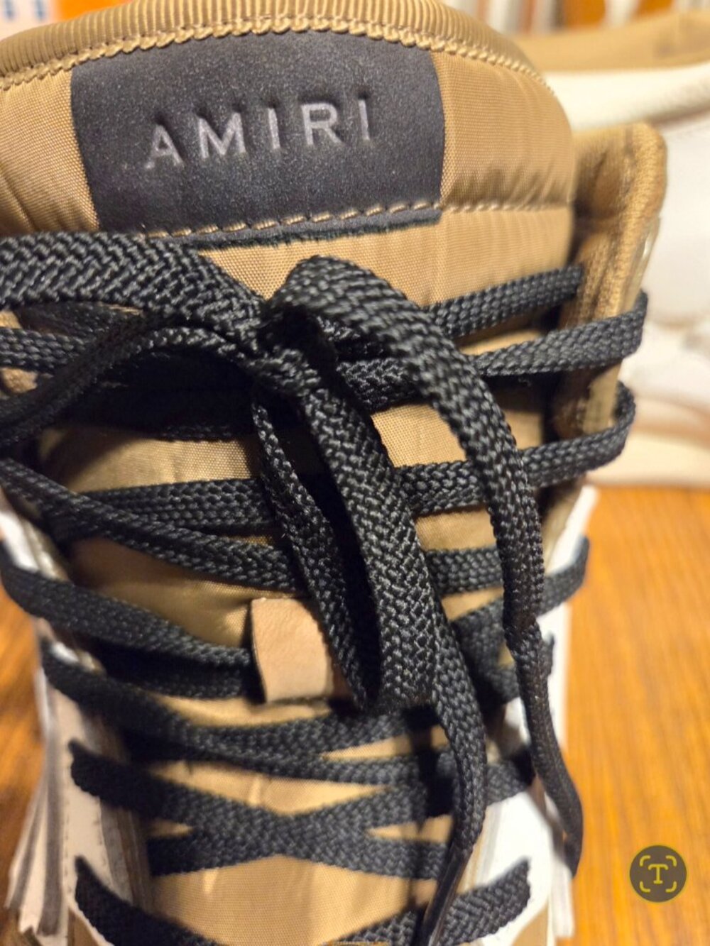 Mens Amiri skel-top high top sneakers size 14 - Picture 6 of 11